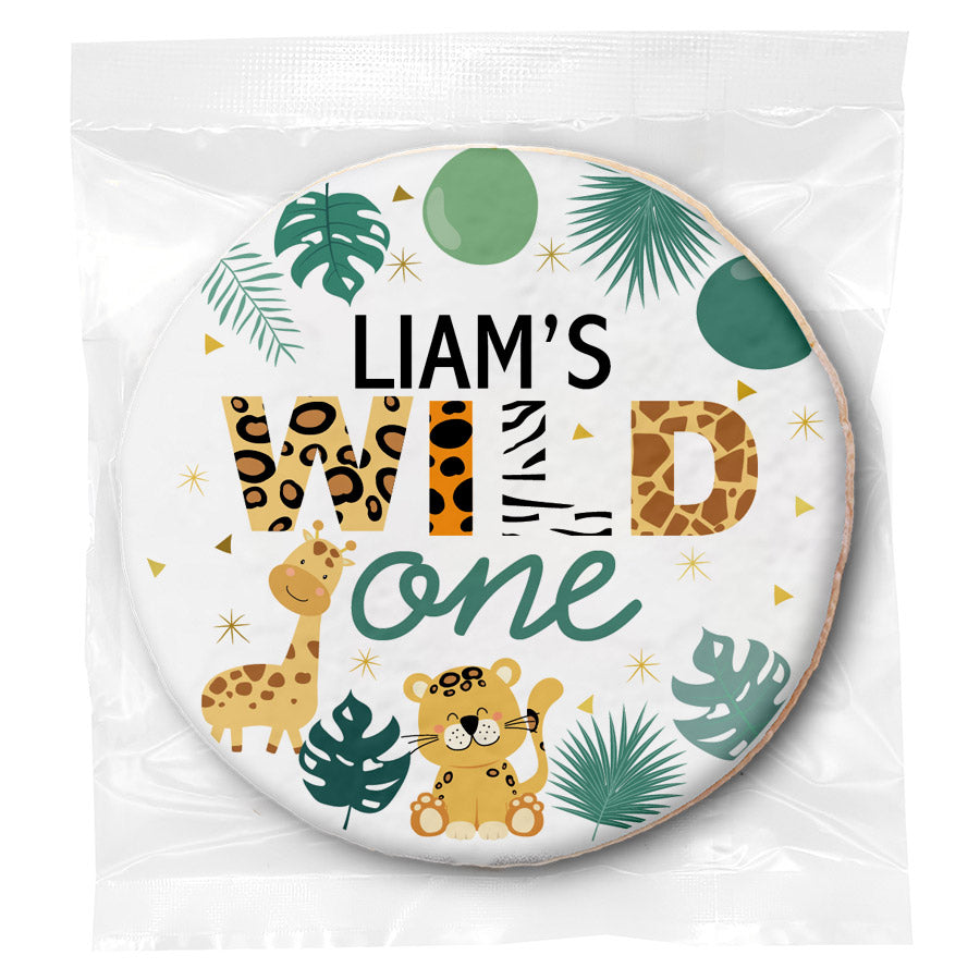 Wild One Birthday - Personalized Direct Print On Round Sugar Cookie