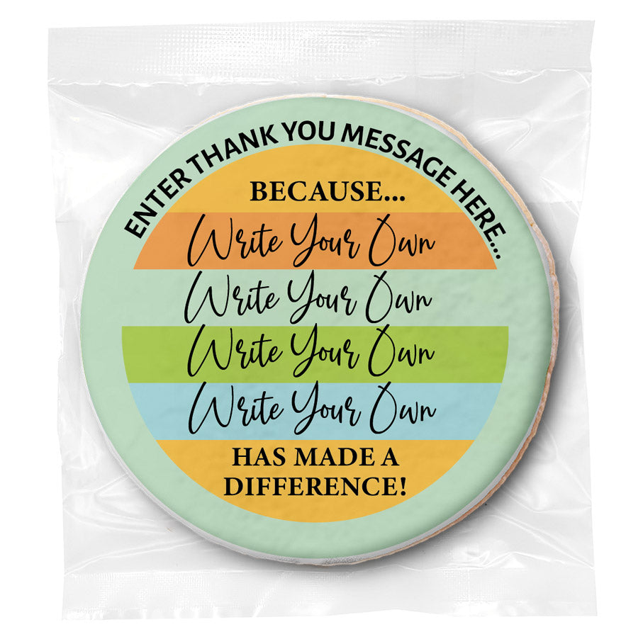Reasons Why Employee Appreciation - Personalized Direct Print On Round Sugar Cookie