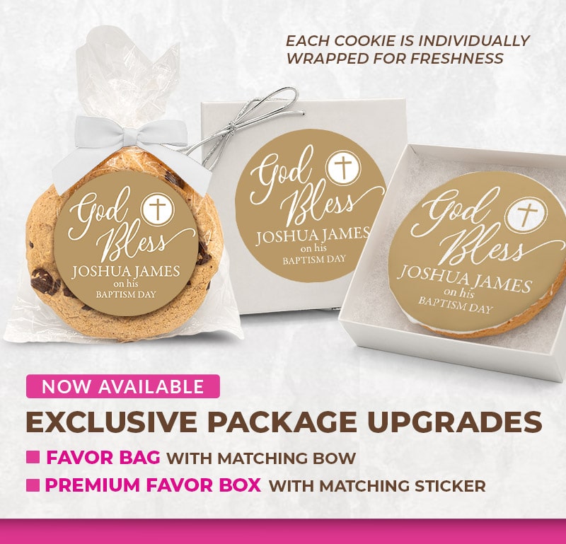 Custom Confirmation Cookies