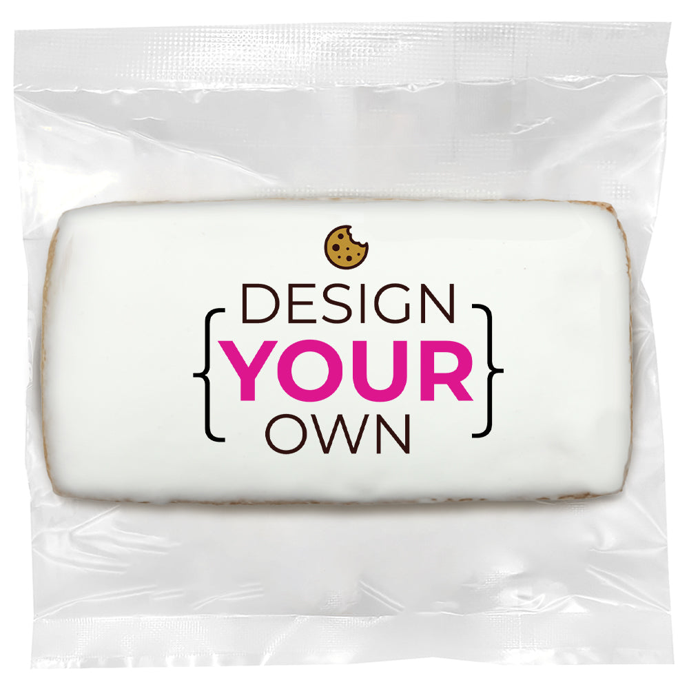 Add Your Own Design - Personalized Direct Print On Rectangle Sugar Cookie