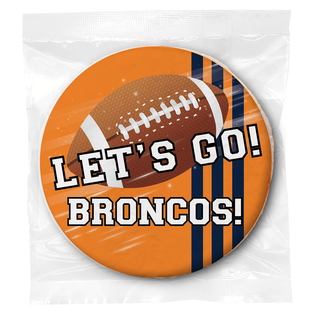 Let's Go! Chiefs (Build your own) - Personalized Direct Print On Round Sugar Cookie