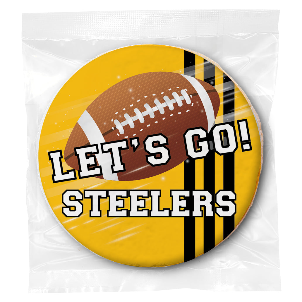 Let's Go! Chiefs (Build your own) - Personalized Direct Print On Round Sugar Cookie