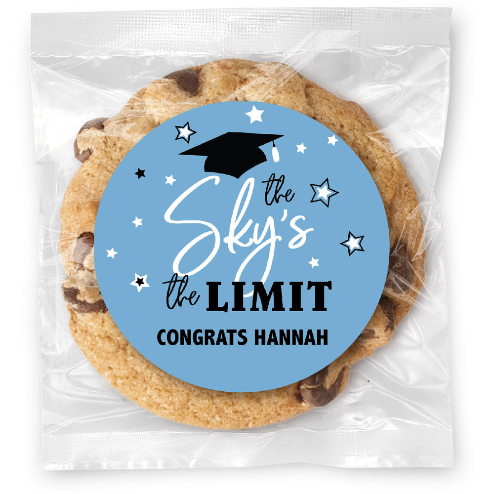 Skies the Limit - Gourmet Chocolate Chip Or Variety Pack W/ Full Color Personalized Sticker