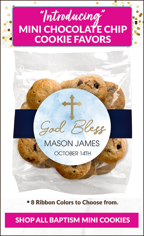 Custom Baptism Cookies