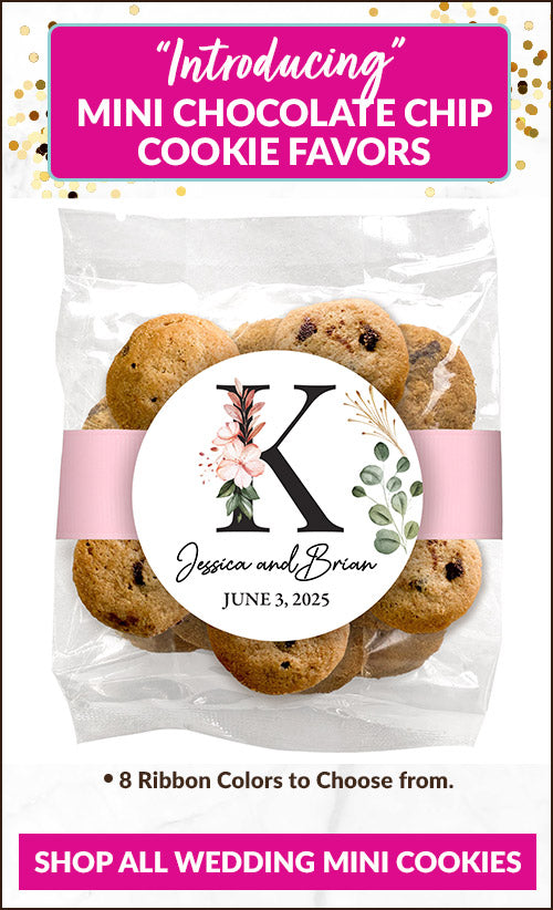 Custom Wedding Reception Cookies