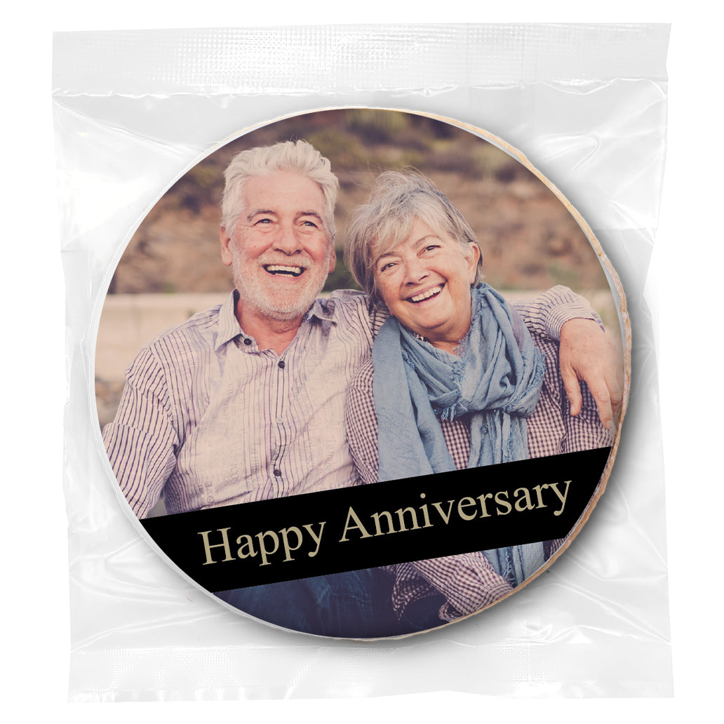 Photo Strip Write Your Own - Personalized Direct Print On Round Sugar Cookie