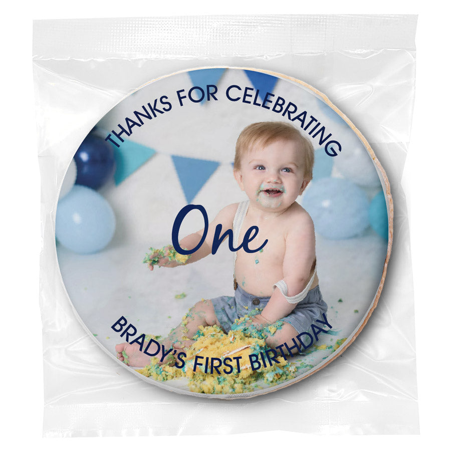 Create your own Photo & Message - Personalized Direct Print On Round Sugar Cookie