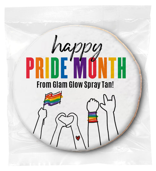 Happy Pride Month - Personalized Direct Print On Round Sugar Cookie