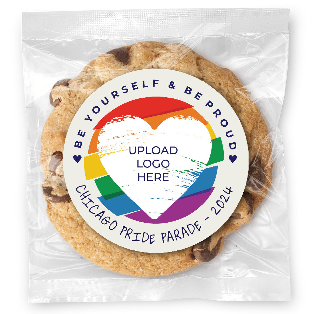 Believe in yourself - Gourmet Chocolate Chip Or Variety Pack W/ Full Color Personalized Sticker