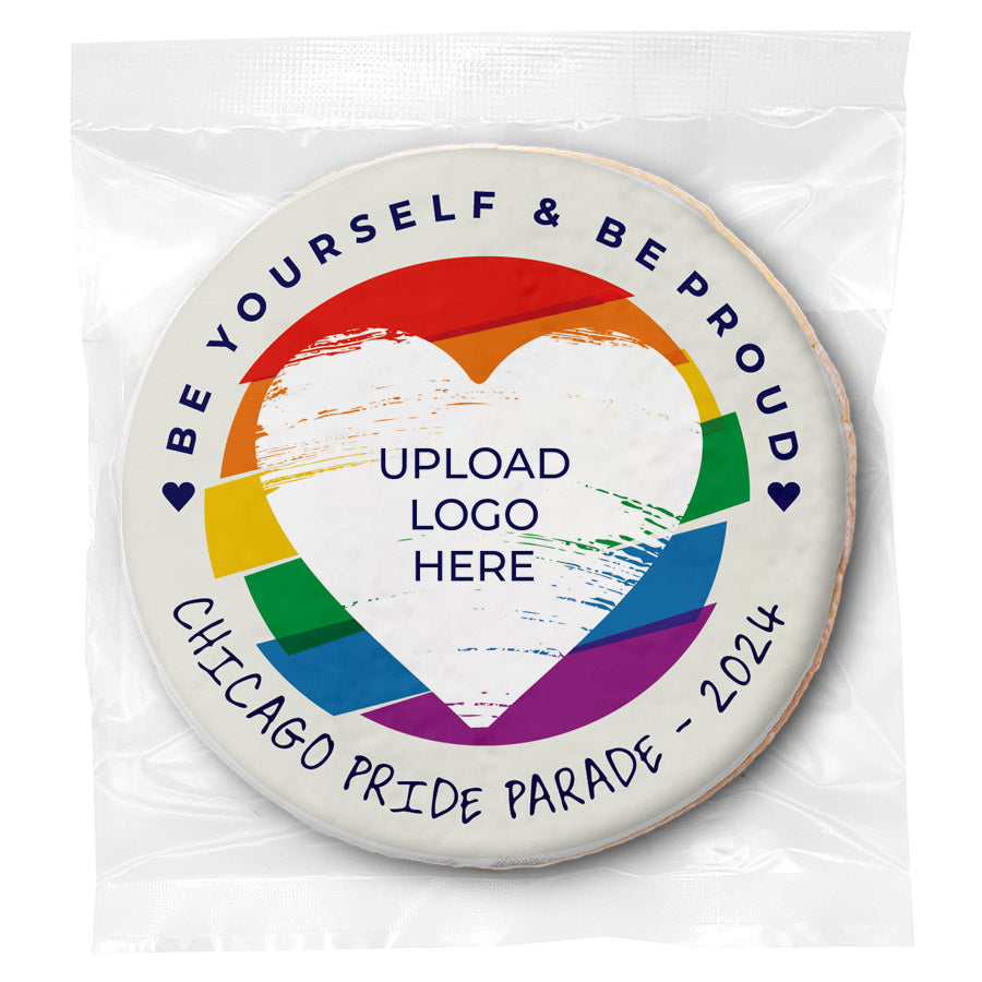Pride Believe in yourself - Personalized Direct Print On Round Sugar Cookie