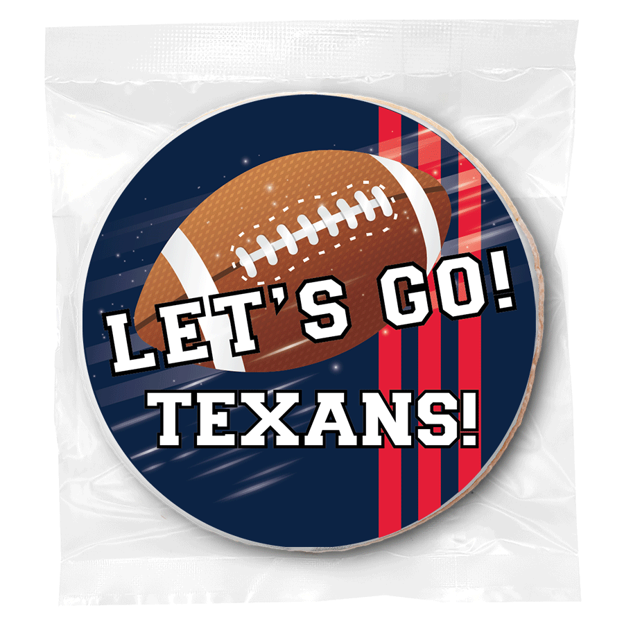 Let's Go! Eagles (Build your own) - Personalized Direct Print On Round Sugar Cookie