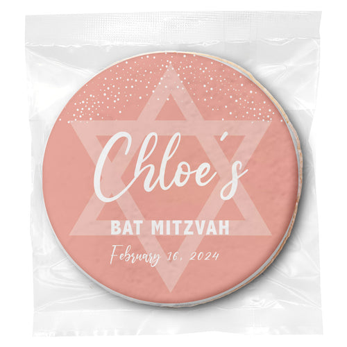 Custom Bat Mitzvah Cookies