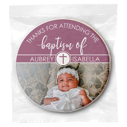 Personalized Baptism Cookie