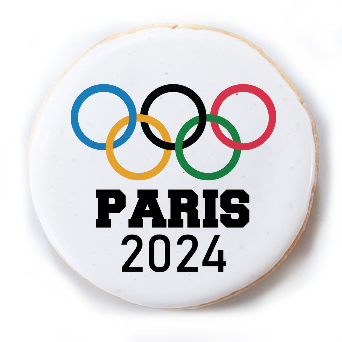 Olympics Paris 2024 Direct Print On Round Sugar Cookie – Incredible Cookies