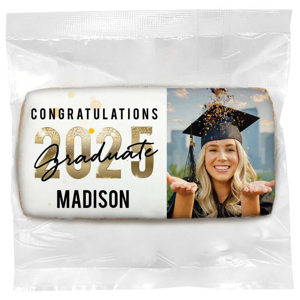 Personalized Photo Graduation Cookie Favor