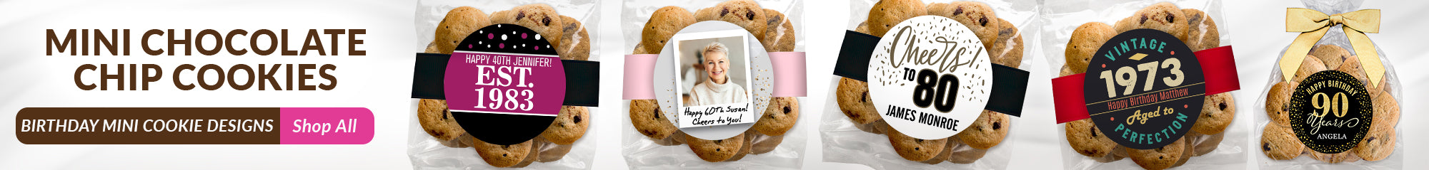 Custom Milestone Birthday Cookies