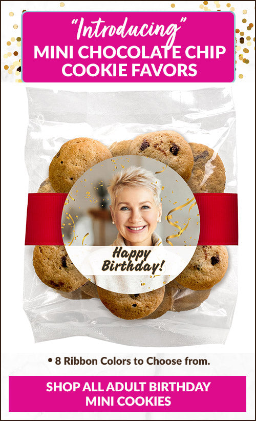 Personalized Adult Birthday Cookies