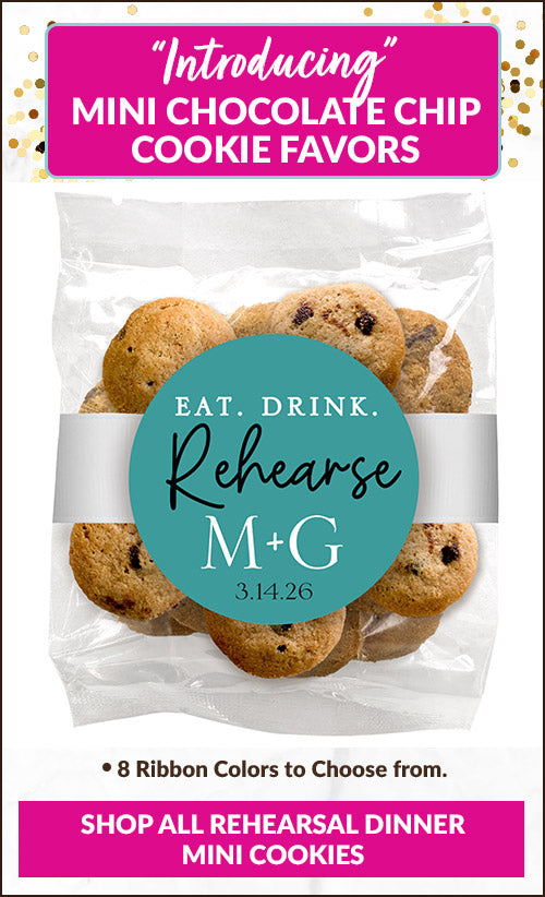 Custom Rehearsal Dinner Cookies
