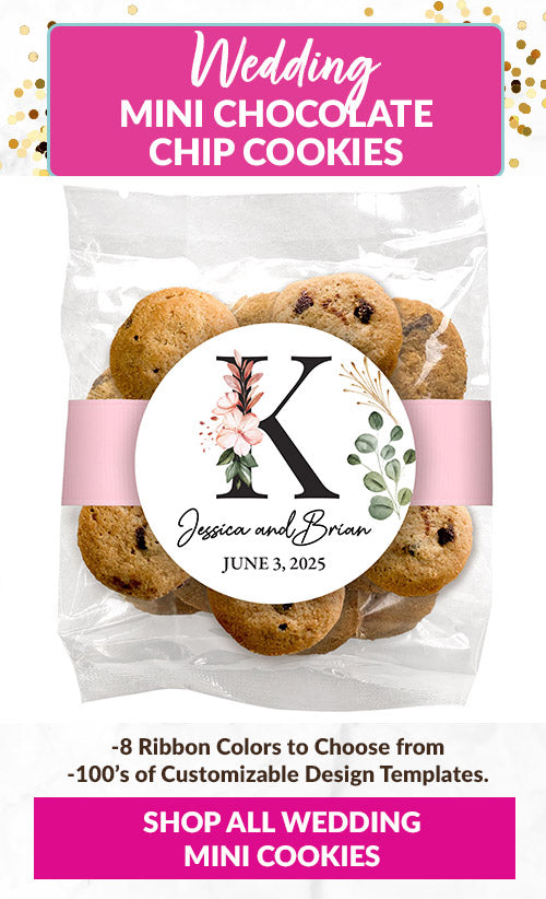 Custom Wedding Reception Cookies