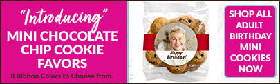 Personalized Adult Birthday Cookies
