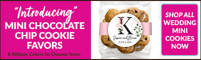 Custom Wedding Reception Cookies