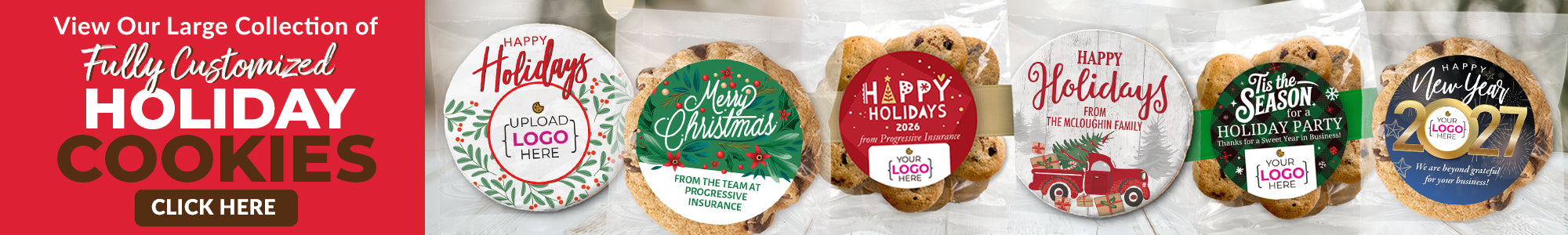 Custom Logo Cookies